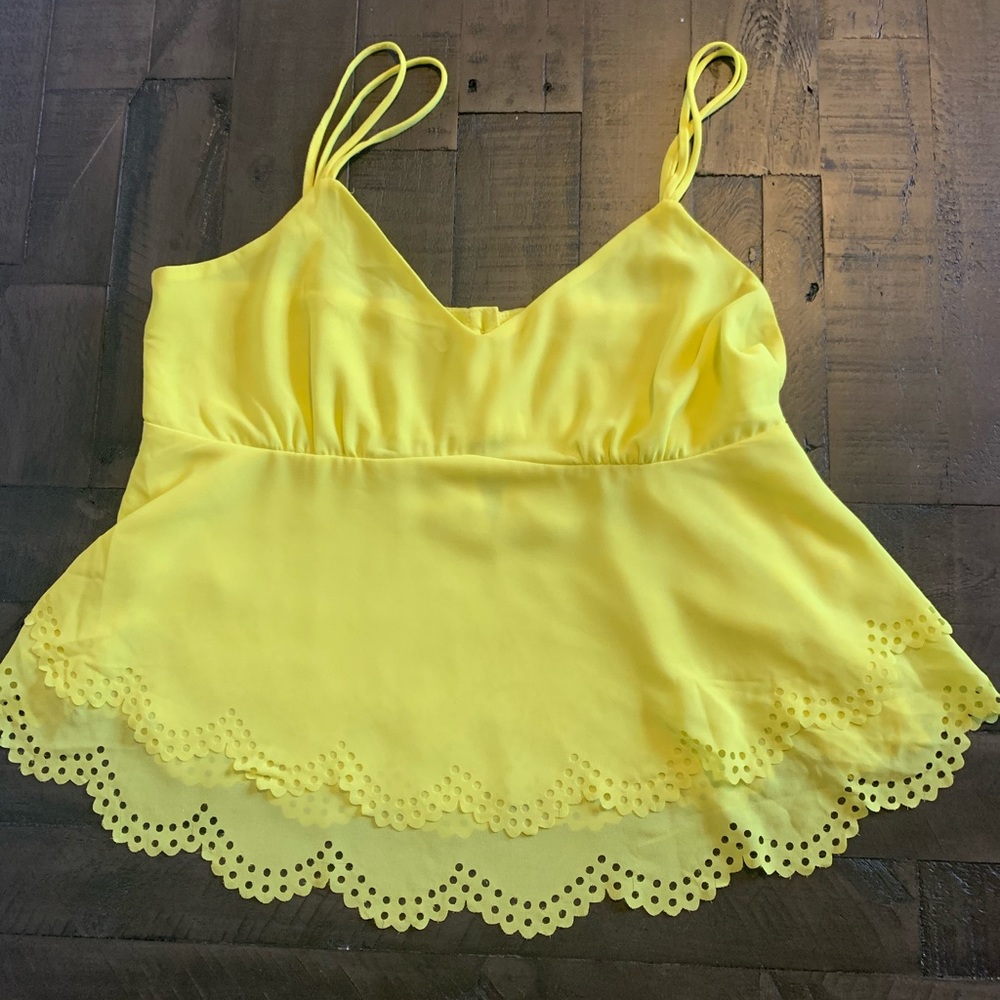Neon flowy tank